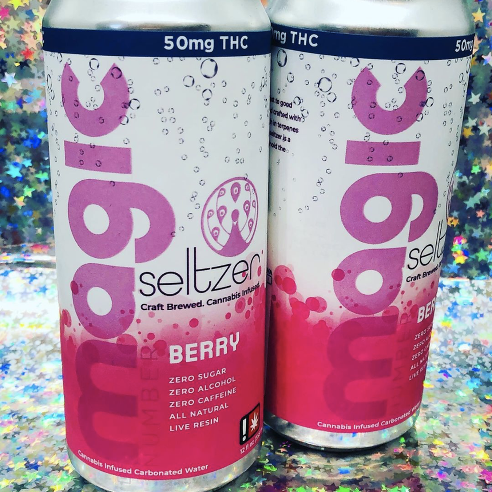 Magic Number: Berry Seltzer Water (50mg)